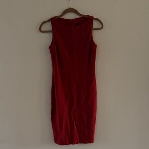 Laundry by Shelli Segal Red Sleeveless Dress